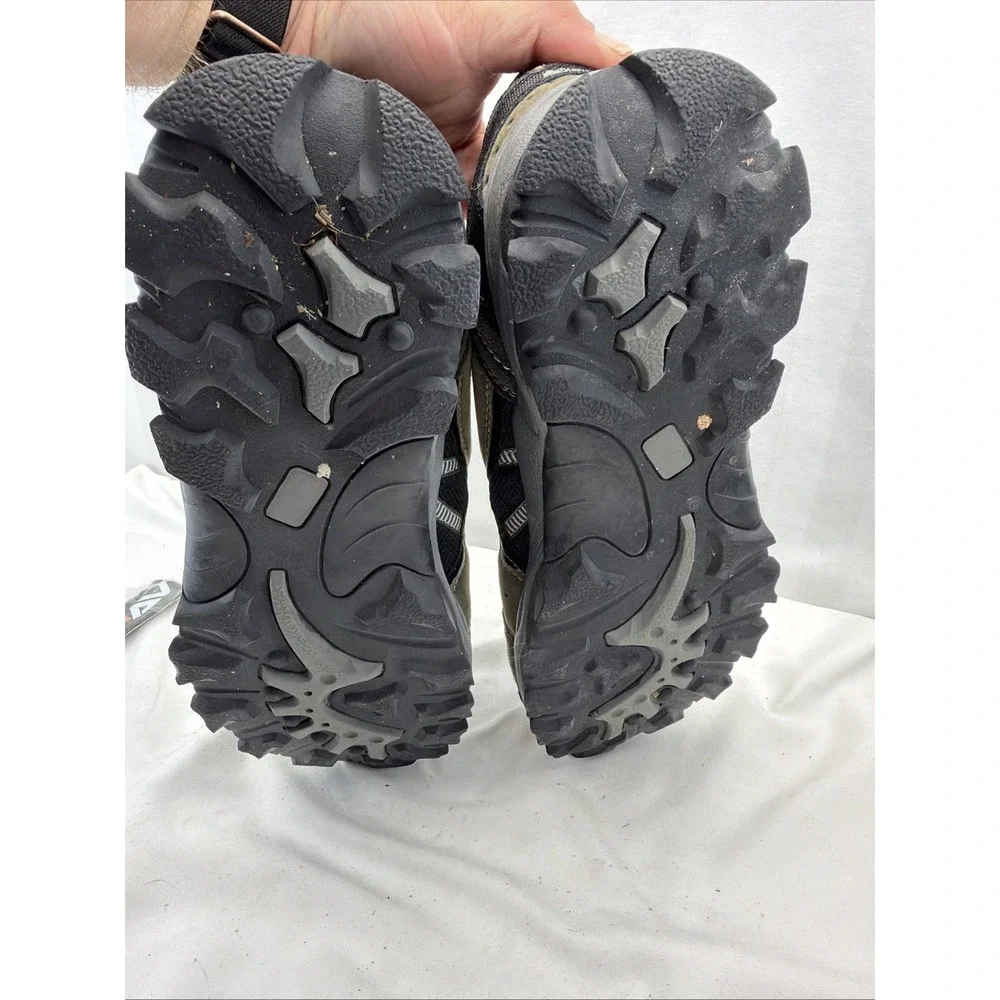 Denali Hiking Shoes‎ Mens Size 13 Gray Black Leather Outdoor Trail Lace Up